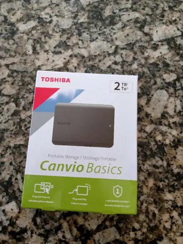 HD Externo Toshiba 2TB Portátil USB 3.0