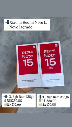 Redmi note 15