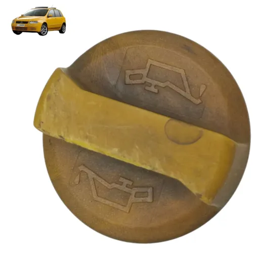 Tampa Enchimento Óleo Motor Fiat Stilo 1.8 16v 2003 2004 05 Amarelo