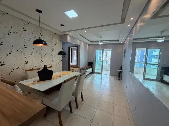 Imóvel para venda tem 77 metros quadrados com 2 quartos em Guilhermina - Praia Grande - SP