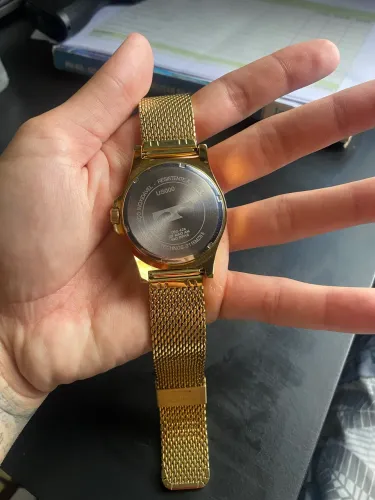 Relógio Technos 50M máquina japonesa 