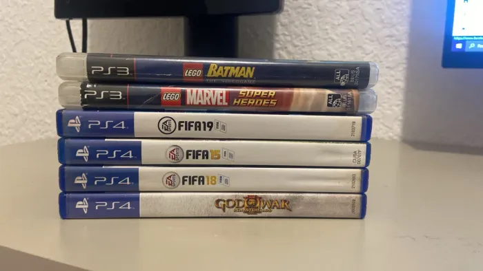 Lote de jogos ps4/ps3