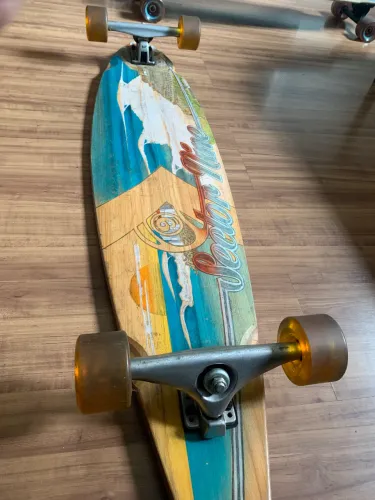Skate Setor 9 longboard bamboo excelente estado 