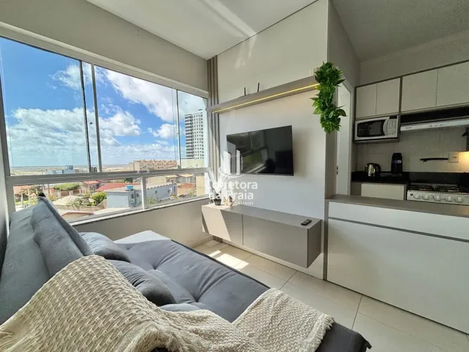 Apartamento para Temporada em Tramandaí, Barra, 1 dormitório, 1 banheiro, 1 vaga