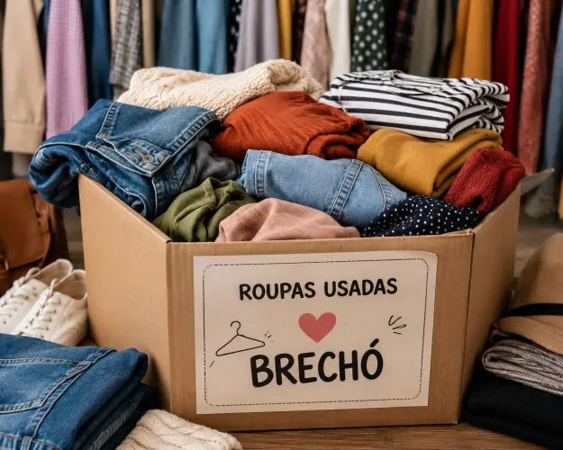 Várias roupas
