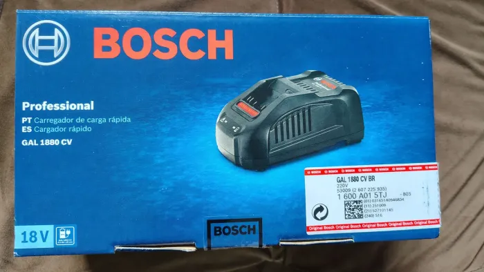 Carregador Bosch 18v 8Ah
