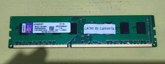 Memoria ram Kingston ddr3 4GB 1333mhz