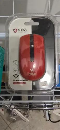 Mouse sem fio recarregável kross elegance