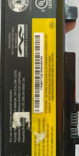 BATERIA LENOVO PARA NOTEBOOK 