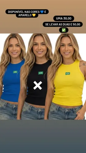 Blusa do Brasil 