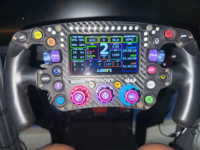 Volante fórmula leoxz xf1 Sport