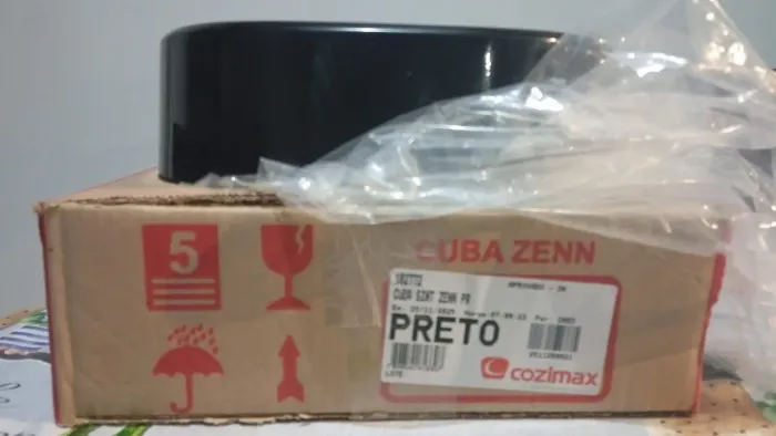 Cuba lavatório nova