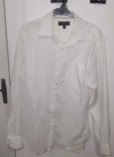 Camisa social Branca Banana Republic