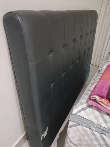 Cabeceira corino para cama queen