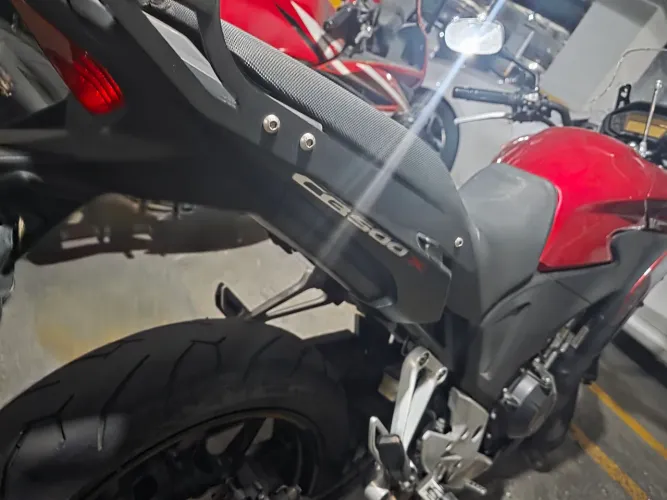 Cb 500 x aceito troca por carro utilitário courier ou montana