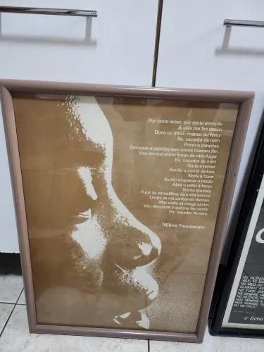 Quadro Decorativo Milton Nascimento