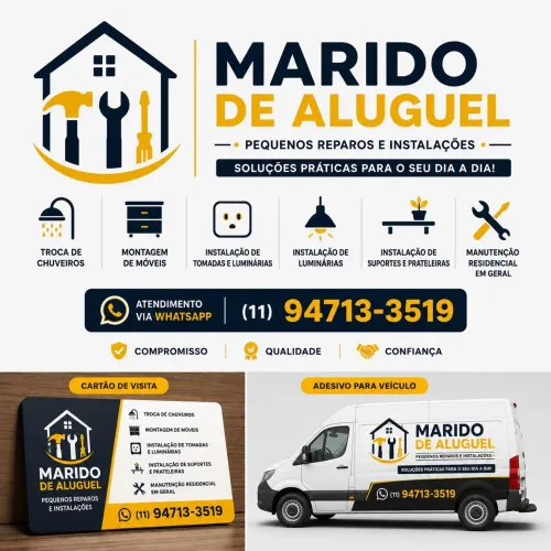 Marido de Aluguel - Reparos e consertos de emergência