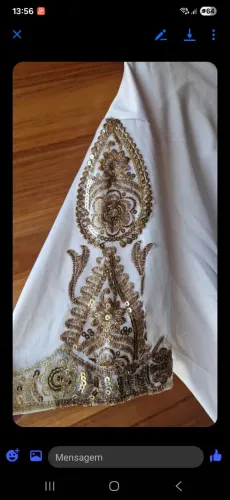 Roupas de religião barbada ! Chama tenho muito mais lindas roupas. Mando no privado