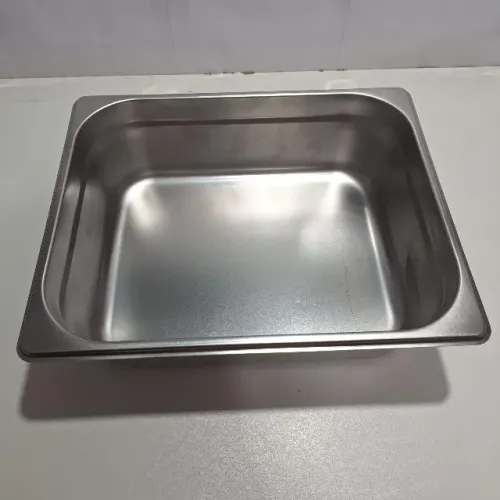 Cuba Gastronômica Buffet Gn 1/2x100mm Aço Inox Sem Tampa