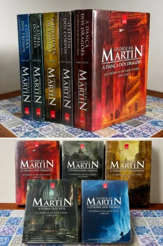 COLEÇÃO AS CRÔNICAS DE GELO E FOGO - GEORGE R.R. MARTIN