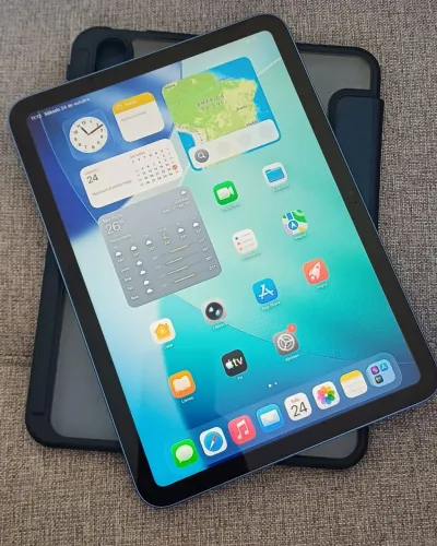 iPad 10 azul Perfeito Troco