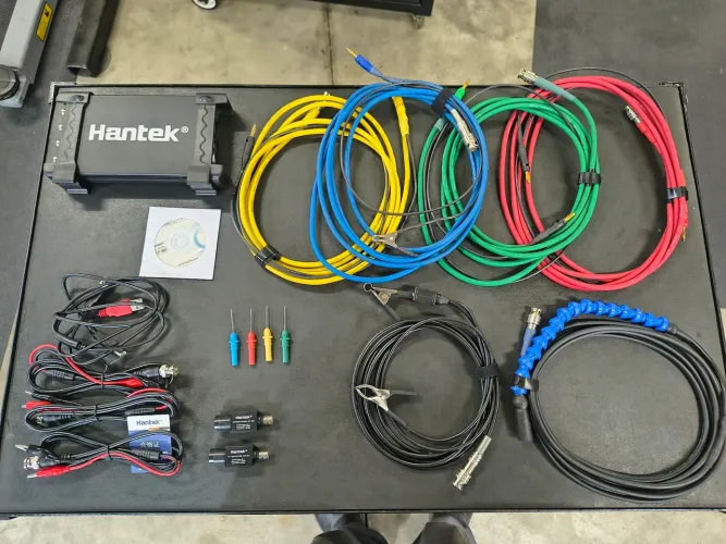 Osciloscópio Hantek 6074BE 4 canais