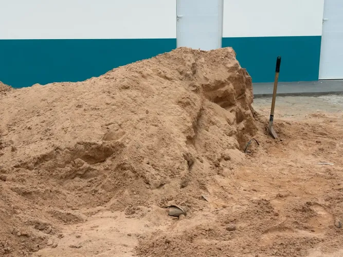 9 metros de areia por 1.350