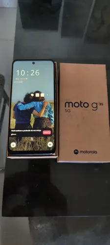 Celular Motorola moto g35 5g 256gb sem detalhe iphone Samsung galaxy redmi xiaomi poco