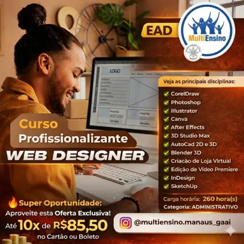 Curso Profissionalizante Web Designer