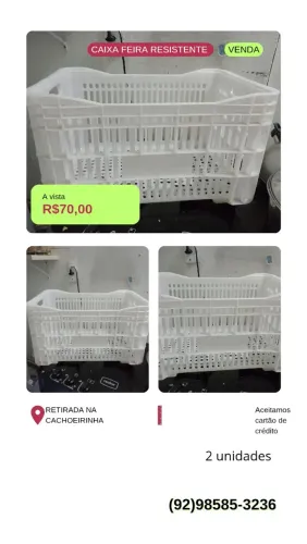 Caixa de carregar mantimentos 