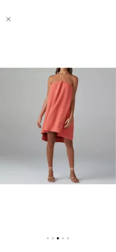 Vestido laranja nunca usado