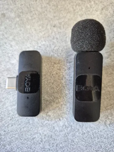 Microfone De Lapela Sem Fio Boya By-v10