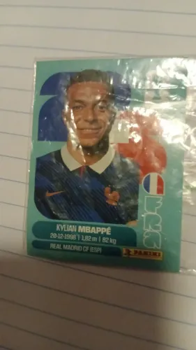 Figurinha copa 2026 Mbappe