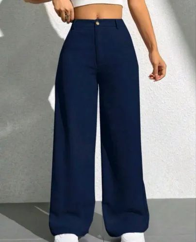 Vendo calça social na cor azul marinho
