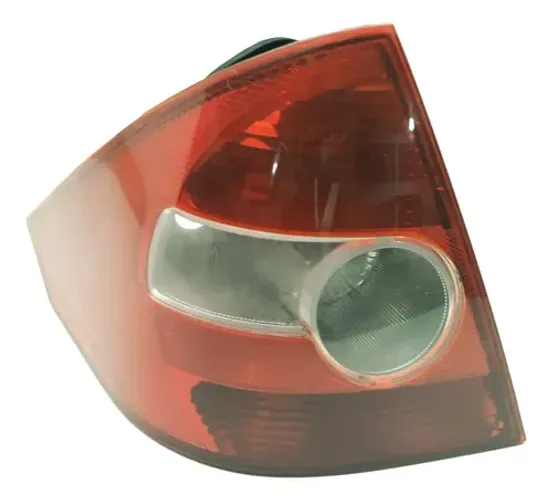 Lanterna Traseira Esquerda Ford Fiesta 2003 Esquerdo/motorista Vermelho
