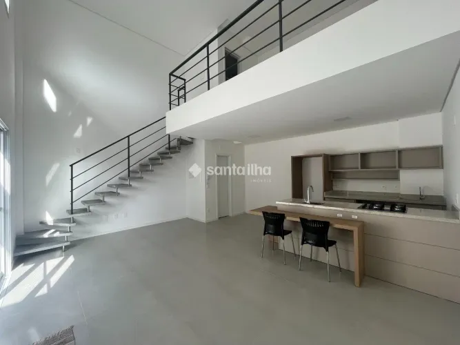 Apartamento Loft Garden com 1 suíte para aluguel ou venda, 93m² - Ribeirão da Ilha - Flori