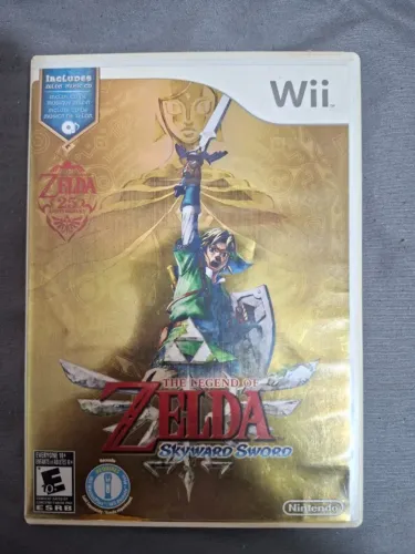 Zelda Skyward Sword Wii - Edição Especial 25 Anos (Completo com CD Orquestra)