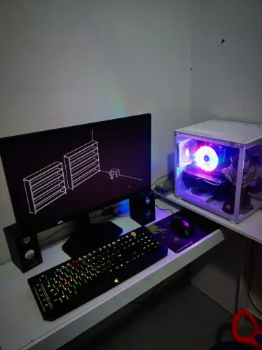 PC GAMER + MONITOR 180HZ RODA TUDO NO ULTRA