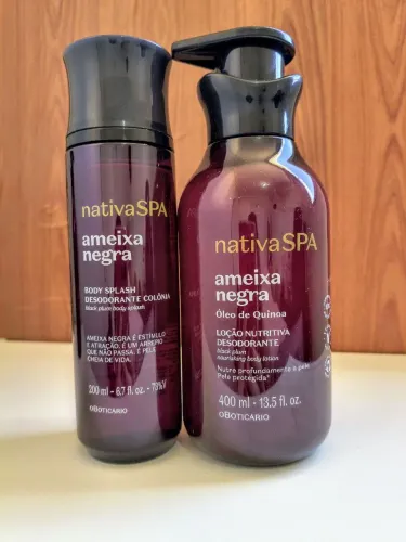 Kit Ameixa Negra OBoticário 