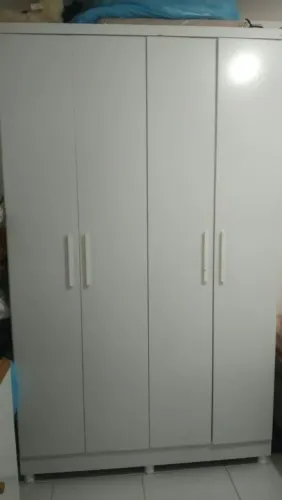 Fogão,Guarda Roupa, Cama Box casal, AirFryer