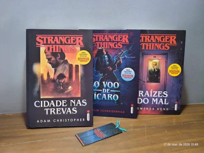 Coleção Stranger Things Vol. 1, 2, 3