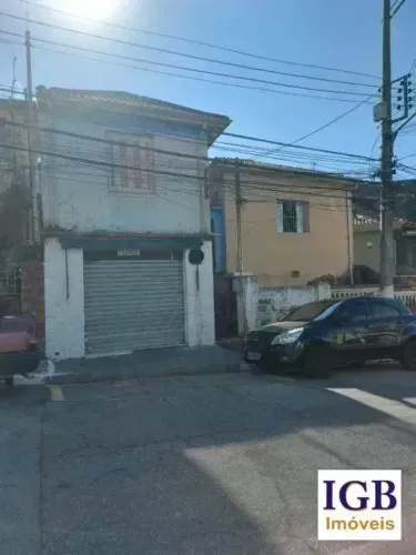 Terreno - 4 casas +salão coml. p/renda, 157 m², por R$ 555.000 - Casa Verde - São Paulo/SP