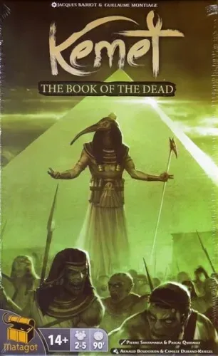 jogo de tabuleiro expansão Kemet Livro dos Mortos