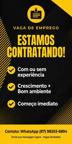 Vagas de emprego