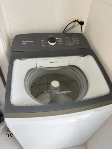 Máquina de lavar Brastemp BWK12AB capacidade 12 kg abertura superior e automática