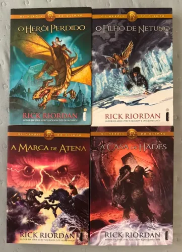 Os Heróis do Olimpo - 4 LIVROS