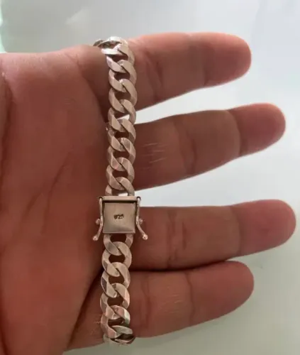 Pulseira de Prata 925 8mm