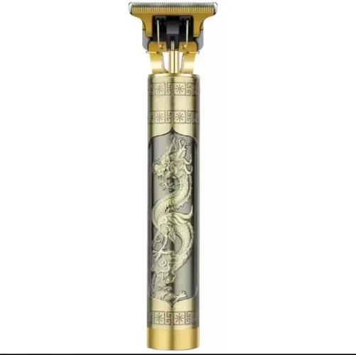 ? Máquina de Acabamento e Barber Trimmer Profissional - Estampa Dragão ?
