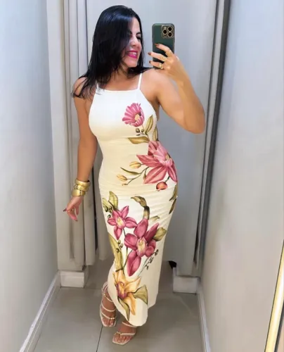 Vestido flor de romã P