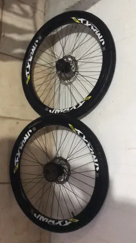 Par de rodas - traseira + dianteira Aero Vmaxx aro 26, 36 furos completo